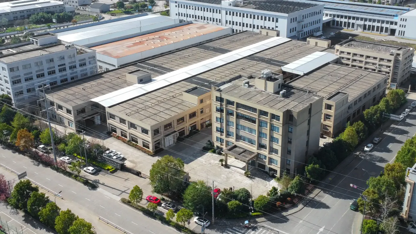 Aerial view of the Shenzhao production base