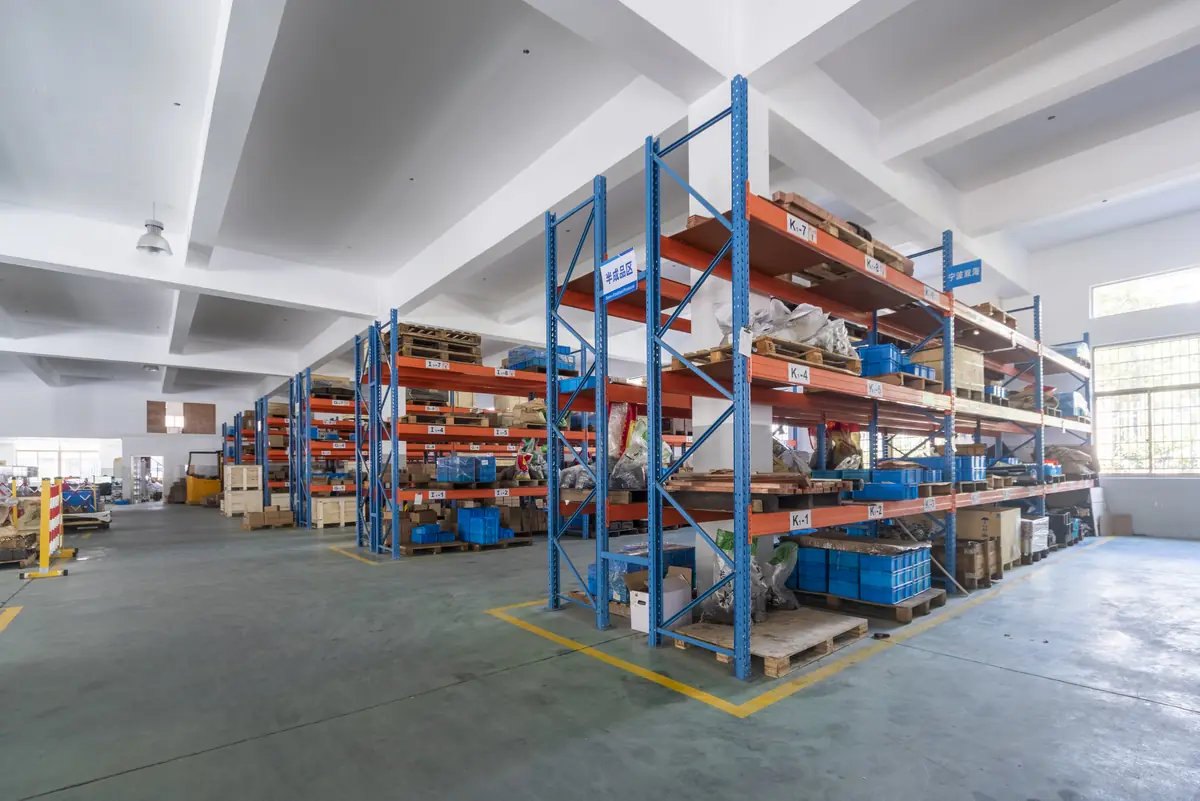 Finished goods warehouse