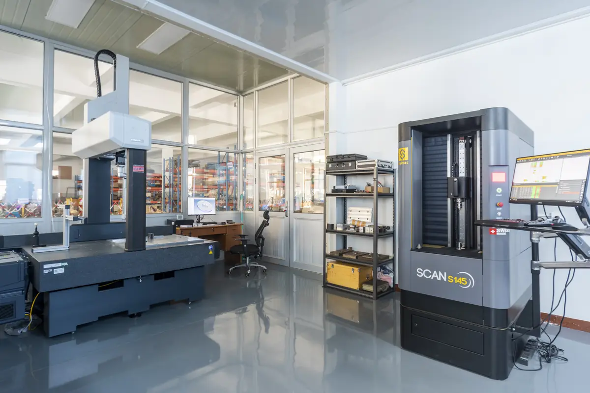 Inspection lab with coordinate measuring machine